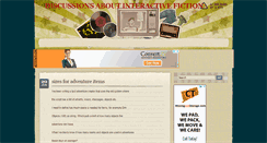 Desktop Screenshot of intfiction.info